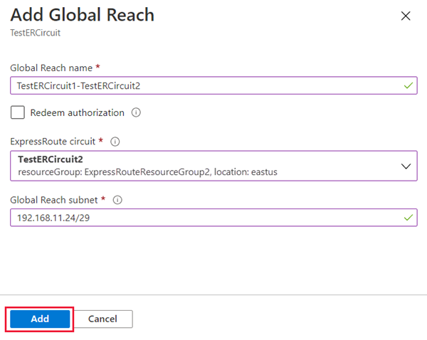 add-global-reach-configuration